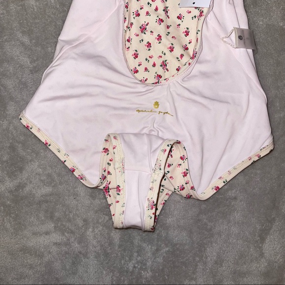 Spiritual Gangster NWT Namaste Raza Daisy Floral One Piece Suit Halter Swimsuit - Picture 9 of 11